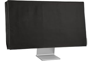 kwmobile Housse écran Ordinateur Compatible avec 34-35" Moniteur - Housse Protection d'écran PC - Noir