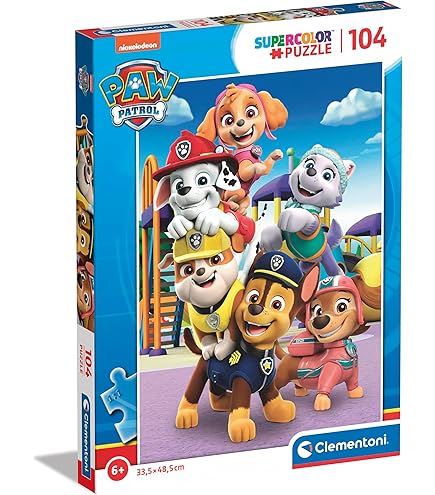 Puzzle Paw Patrol 160 Pièces - Pour Enfants Dès 6 Ans, Image 41x27,5cm, Qualité Papier Lin, Fabriqué En Pologne