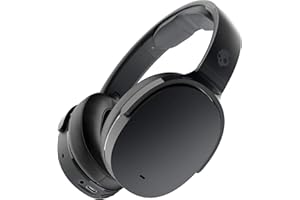 Skullcandy Hesh ANC Wireless Headphones Over Ear, Active Noise Cancelling, Rapid Charging 22 Hours Battery Life - True Black