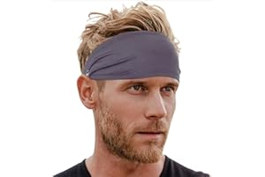TOUGH HEADWEAR Herren-Schweißbänder – Herren-Stirnband – Stirnbänder für Workout, Herren, Sport-Stirnband, Herren, Performance-Stirnband, Herren – Sport-Stirnbänder, Herren, Radsport-Schweißband, Fußball-Stirnbänder