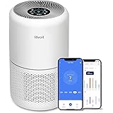LEVOIT Smart Purificatore d'Aria per Allergie e PM2.5, Filtro HEPA, Guarda Qualità dell'Aria, Contro 99,97% dei Acari Polveri