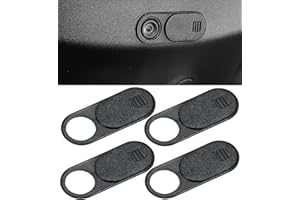 T TAKONE TAKONE Cubierta de cámara para Tesla, paquete de 4 unidades ultradelgadas TLS cámara interior, accesorio especial para proteger la privacidad para Tesla Model 3 / Model Y