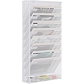 SUPEASY 13-Tier Wall File Holder Organizer With Fiji - View #2