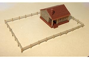 Outland Models Maison de campagne avec clôtures à l'échelle N
