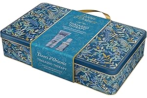 Tesori d'Oriente - Idea Regalo Set Thalasso Therapy, con Doccia Crema 250 ml e Profumo Aromatico 100 ml, dalla Fragranza Marina, Note di Lavanda, Patchouli e Muschio Bianco