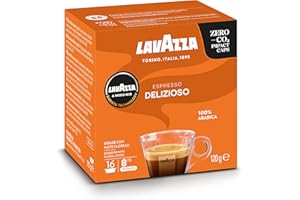 ‎LAVAZZA Lavazza, A Modo Mio Espresso Delizioso, 1 Packung mit 16 Kaffeekapseln mit Floralen Noten und einem leichten Likörgeschmack, 100% Arabica, Intensität 8/13, Mittlere Röstung
