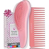 Set med hårborste och bred tandkam – fantastiska morsdagspresenter till mamma – lätt att hålla utredande hårborste och utredn