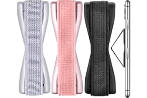 moinkerin 3 Stücke Premium Smartphone Fingerhalterung Finger-Halterung für Smartphone, Fingerhalter Haltegriff Griff Halter Handyhalter Handy Halterung Einhandbedienung