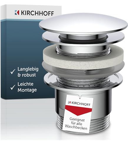 A466-50 - Ablaufgarnitur CLICK/CLACK Für Die Duschwannen, Verchromt