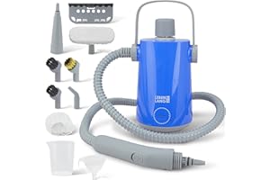 LEBENLANG Nettoyant vapeur électriques a main - 3,5 Bar & 1000W I 12x accessoires I Steam Cleaner multifonctions I Nettoyeur vaporisateur Nettoyeurs vaporetto Appareil à nettoyage Laveur machine