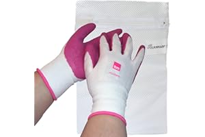 Medi guanti in tessuto (coppia) per una facile applicazione di tessuto a compressione, inclusa rete Olanmarp, facili da usare (guanti taglia L)