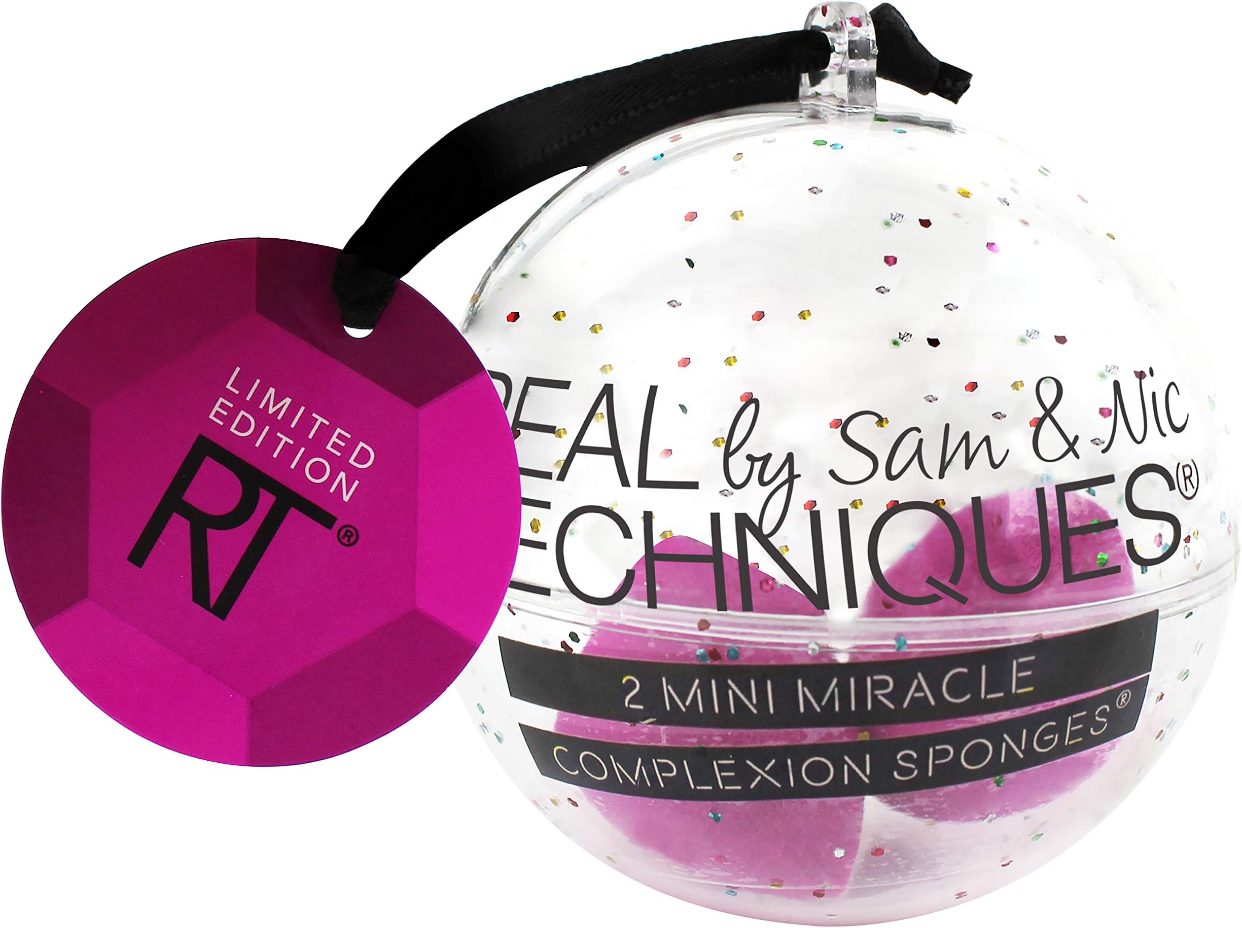 REAL TECHNIQUES 2 Mini Miracle Complexion Ornament Cosmetics Sponge Variety