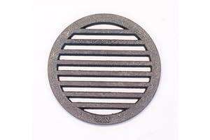 SHOPPING-KOBOLDE Premiumqualität Ø 22cm Rundrost Gussrost Ofenrost Kaminrost Ascherost Feuerrost