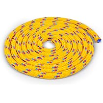 Corde à Sauter Classique En Coton - 3mètres - Renforcée Aux Extrémités - Pour Fitness Et Loisirs