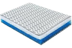 MOYU BUYBUY 10D Nuovo Filtro per Acquario, Filtro in Schiuma Biochimica per Acquario, Filtro in Spugna,Cotone per Acquario,Spugna Filtro Acquario，Filtro in Spugna Tagliato su Misura，30X30X2cm