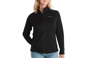 Marmot Ciepła kurtka polarowa, kurtka outdoorowa z zamkiem błyskawicznym na całej długości, oddychająca i wiatroszczelna bluza Kobiety Kurtka Wm's Drop Line (1 w zestawie)