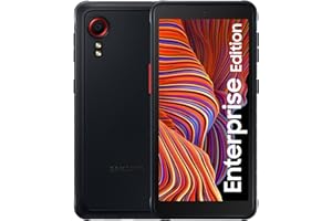 Samsung Galaxy Xcover5 Enterprise Edition, robustes 5,3 Zoll Android Smartphone, 64 GB, 3.000 mAh Akku, Business Handy, wassergschützt, Smartphone ohne Vertrag, Black