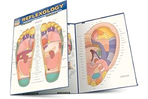 Reflexology: Pressure Points of the Hands & Feet, Color-coded & Mapped from Multiple Views (Quick Study Academic)
