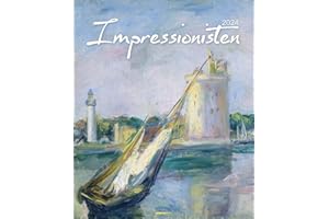 Impressionisten 2024: Kunstkalender mit Werken aus dem Impressionismus. Großer Wandkalender mit Meisterwerken der Epoche. Format: 45,5 x 55 cm.