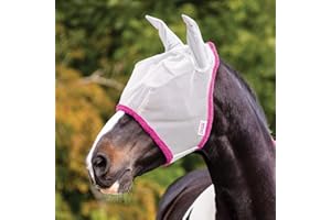 HORSEWARE Amigo Durable Fly Mask Small Pony Silver Purple