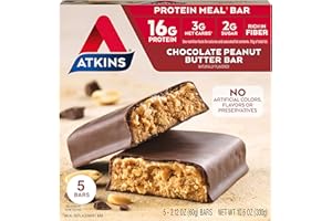 Atkins Advantage Bar Chocolate Peanut Butter, Chocolate Peanut Butter 5 Pack