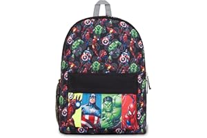 Marvel Spiderman Backpack for Kids Teenagers Avengers Rucksack School Bag Daypack Travel Bag for Days Out PE Sports Boys Gifts