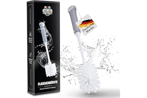 ‎KORKENKURLING Flaschenbürste lang, Reinigungsbürste, Langer Griff, 32cm, Flaschenbürsten, Flaschenreiniger, Trinkflaschen, Spülmaschinenfest