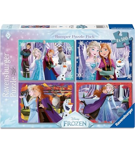 Ravensburger – Coffret Multi-Puzzles Vaiana 2 – 4 Puzzles Dès 3 Ans – Carton Recyclé, Finition Soft-Click – Taille Finie 19x14 Cm