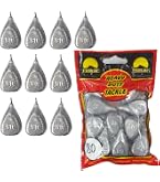 PRO FILSTAR Plomb De Pêche à La Traîne 500g Avec Émerillon - Poids Torpille Kit Sport Pêche Mer