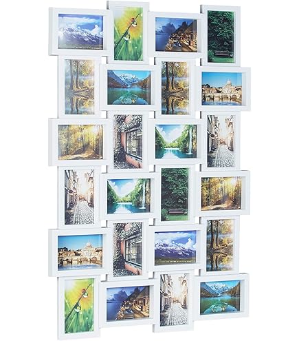 Trendfinding® gordijn met 96 vakjes voor visitekaartjes, visitekaarthouder, liggend formaat, (96 kaarten liggend formaat 9,2 x 6,3 cm