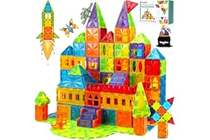 Theefun Magnetyczne klocki, zabawki dla dzieci, prezent dla dzieci od 3 do 8 lat, dla chłopców i dziewczynek