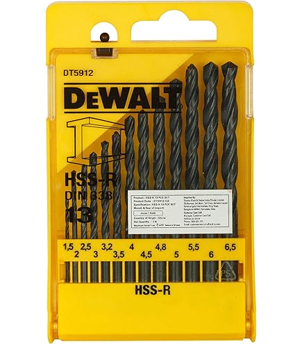 10 Forets Métal Makita HSS-GS 2,5 Mm - Longueur 57 Mm - Pour Acier, Aluminium, Métaux Non Ferreux