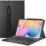 Fintie Keyboard Case for Samsung Galaxy Tab S6 Lite 10.4 SM-P610 / P615 2020 with Stylus Holder - Ultra Thin Keyboard Case wi