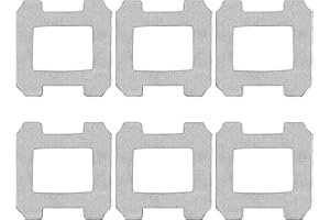 CTDMJ Lot de 6 serpillères de rechange lavables Original Accessoires, Lingette Microfibre de Nettoyage, pour chiffons de rechange compatibles avec Ecovacs WINBOT W1 PRO W1 Series Robot nettoyage pour vitres
