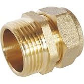 SOMATHERM FOR YOU - brass compression brass ring coupling - &Oslash;18 copper tube - Male 20/27