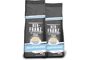 Der-Franz Decaffeinated Coffee, ground, 2 x 500 g