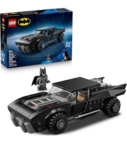 Hot Wheels Batmobile Batman 5/5 HCT65 - Modello DC Collezione, Short Card, Grigio Scuro, Mattel 2022