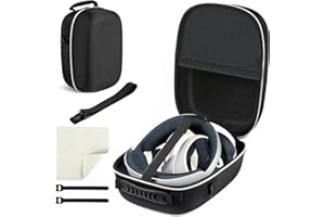 HuiJuKeJi Tragetasche Für PS VR2 Headset und Touch-Controller Zubehör All-in-One-Aufbewahrung, wasserdichte Tragetasche Box für Playstation VR2-Zubehör mit Schultergurt und sauberem Tuch
