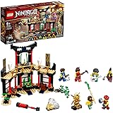 LEGO 71735 NINJAGO Il Torneo degli Elementi, Modellino da Costruire Stagione 4 Serie TV, Figura Ninja Lloyd d'Oro da Collezio
