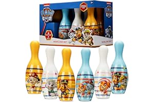 Speelgoed PWP-3017 Paw Patrol Bowling Set Zestaw Do Kręgli, Wielokolorowy, Od 3 Lat