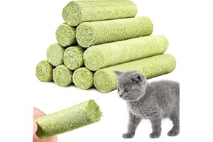Simsky Erba per Gatti 50 g, Snack per Gatto, Snack per gatti Erba di gatto, Snack Liofilizzato con Erba Gatta, Spuntino per Gatti in Erba Gatta Liofilizzata, Bastoncini di Erba Gatta