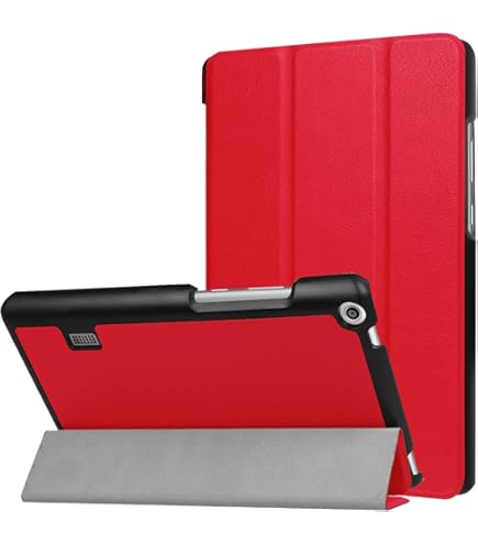 GLANDOTU Custodia Per Huawei MediaPad T3 10 (9,6 Pollici), Con Portapenna, Super Leggera, In Pelle PU, Cover Protettiva Per Huawei Mediapad T3 10 (rosa Farfalle - Foto 4