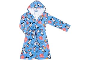 Ellepi Peignoir Disney Minnie Mickey Mouse en microfibre coton feel