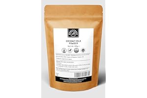 WHOLEFOODS WORLD Coconut Milk Powder | 100% Natural | Non-GMO | Dairy-Free | Packed in Resealable Kraft Paper Pouch | Vegan & Vegetarian Friendly 200g