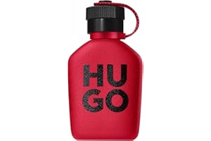 HUGO BOSS HUGO Intense Eau de Parfum para hombre | Fragancia masculina con notas de manzana roja y cuero rojo | Larga duración