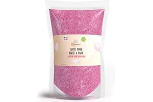 GREENDOSO® Sugar for Candy Floss Machine 300 Gr - Natural Colourings & Flavour - 10 Different Flavours - Made in France (Marshmallow)