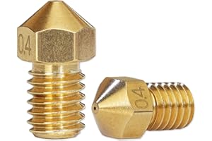 GENERISCH Sea 3D e3d Düse 1x 0,4mm 3D Drucker Nozzle V6 Hotend 1,75mm für Prusa Anycubic etc.