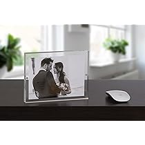 Cornice In Plexiglass Mascagni 20x25 Cm - Chiusura Magnetica, Trasparente, Made In Italy - Foto 7