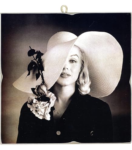 KUSTOM ART Quadro Quadretto Stile Vintage Marilyn Monroe Da Collezione
