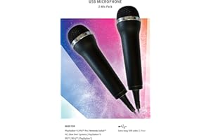 Deep Silver Micrófono Karaoke Games 2 St